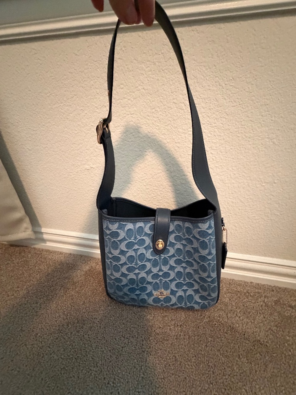 2026 Denim COACH Convertible Handbag